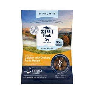 Повнораціонний сухий корм для собак Ziwi Peak Steam Dried Курка з садовими фруктами 30 г 42192 фото